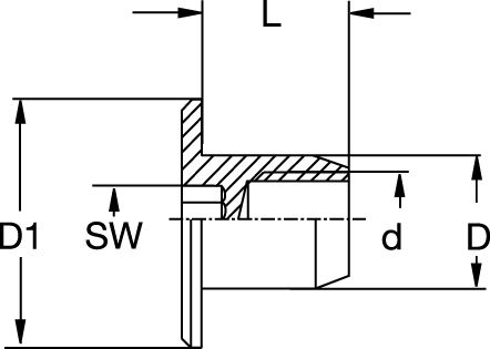 MØBELKNAPP MED PLANT HODE